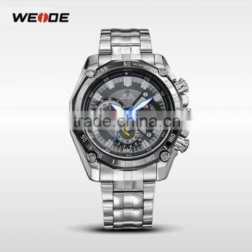 WEIDE 2014 New Luxury Brand Watches Sport Men Japan Quartz Movement Military Watches Diver 3 ATM Water Resistant Relogio WH1011