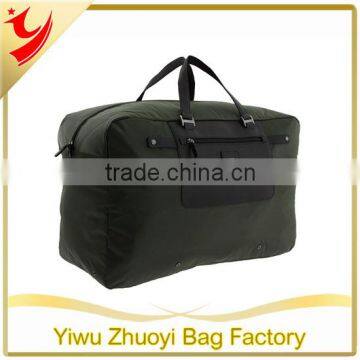 Foldable Army Green Canvas Duffle Bag