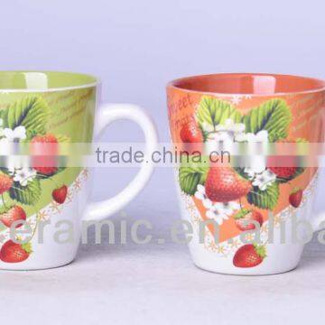 11oz stoneware strawberry fruit cups