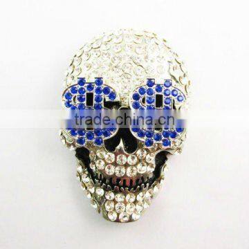 2013 new design unique crystal skull hardware