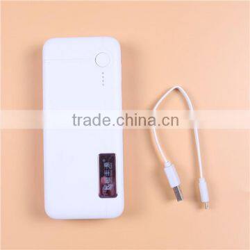 Factory Wholesale 12000mAh 3 USB Power Bank With Torch Light photo-5