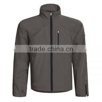 Bonded with fleece men softshell jackets