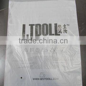 Frosted HDPE Self Adhesive Packaging Bag For Garment