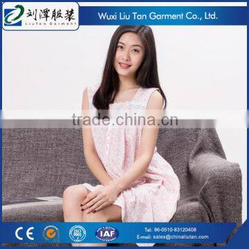 Flower Print Sexy Asian Lady Enchanting Sleepwear Oem Factory photo-5
