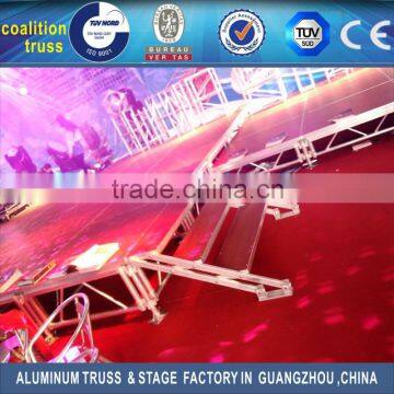 Aluminum Frame Height Adjustable Portable Stage Platform