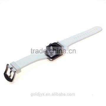Custom Fast Delivery Cheap Silicone Watch Band Parts for Apple Watch photo-5