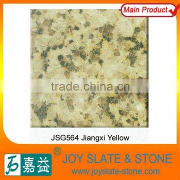 Natural honed yellow granite tile for cheap price on sale