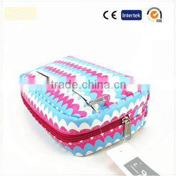 Ladies fashionable portable cosmetic bags washing bags cosmetic case wash bag