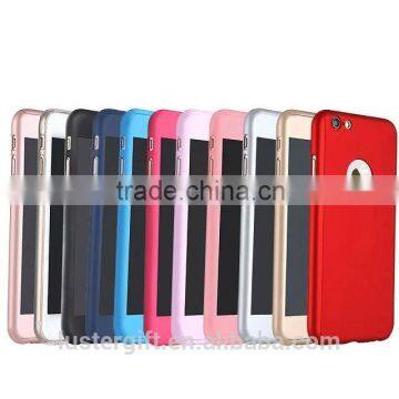 New Products With Tempered Glass Screen Protector 360 Full Cover Case For iPhone 5S SE 6S                        
                                                Quality Choice
