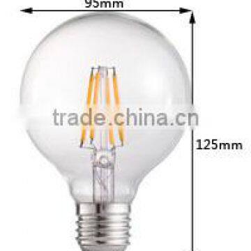 Indoor Led Lighting Bulbs G95 With CE RoHS UL Certificated 5W Lighting Filament Bulbs photo-4