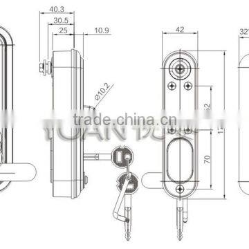 High Security Metal Cabinet Door Lock for Steel Filing Cabinet and Office Cabinet photo-2