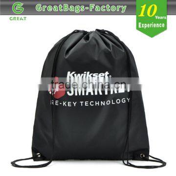 Lead Free Practical Recyclable Drawstring Bag/custom logo drawstring bag