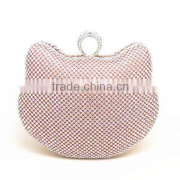 Hello Kitty Sparkling Aluminum Clutch Handbag 2015