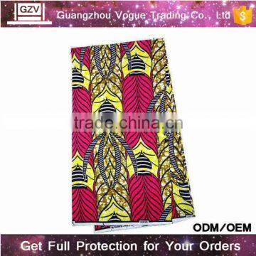 Vogue African Wax Cloth 100% Cotton African Wax Print Fabric Wholesale photo-3