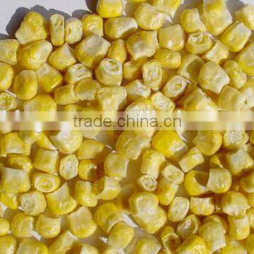 Chinese fozen dried sweet corn for sale