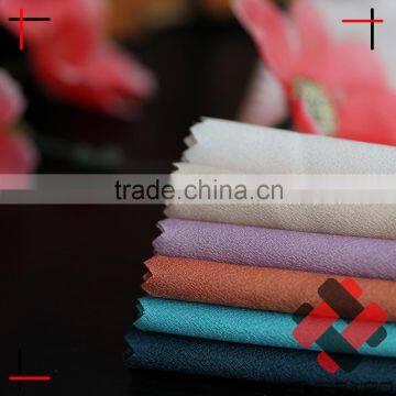 50DX50D shiny polyester crepe de chine fabric poly CDC for dress lining and blouse