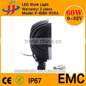 Super Bright 8inch 60w Crees Led Working Light for 4WD 12v off Road Spot Light
