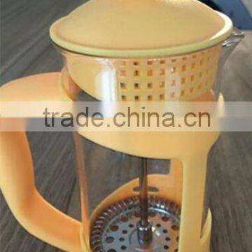 Glass Espresso Coffee Press,colorful Coffee Plunger,plastic Coffee Maker photo-2
