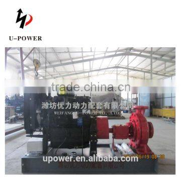 High efficiency Large outflow high lift diesel water pump set