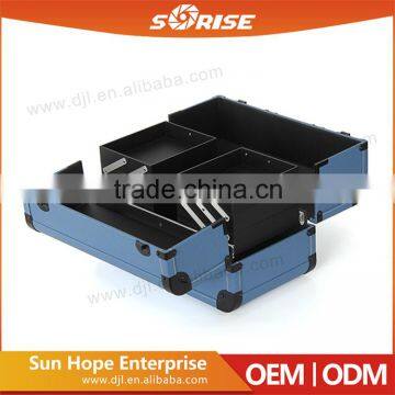 Hot Sale Multifunction Blue Odm Portable Make up Case photo-3