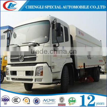 4x2 New Vacuum cleaner sweeper truck Water washing road sweeper for sale