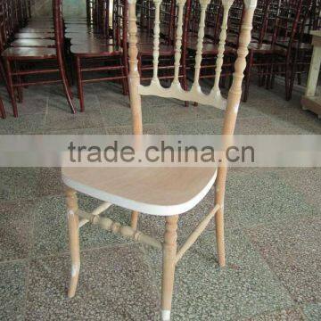 Stackable Wooden Wedding Napoleon Chair For Sale