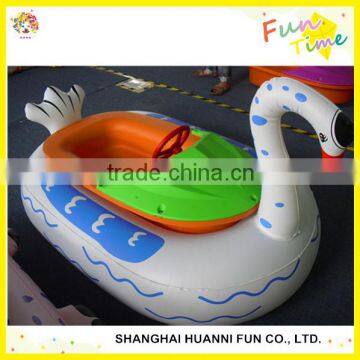 Factory price kids fun toy inflatable bumper boat for water park