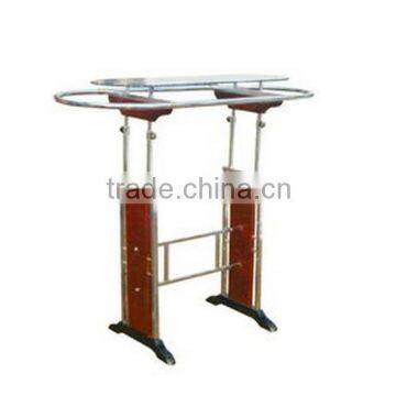 stainless steel cloth shop display stand display racks on hot sale