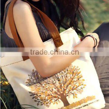 Printed cotton bag/promotional bag/custom printed canvas tote bag