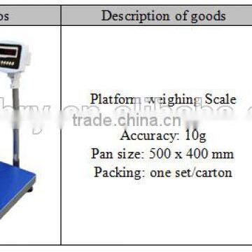 PW-I LED Weighing Scale With LCD Display photo-2