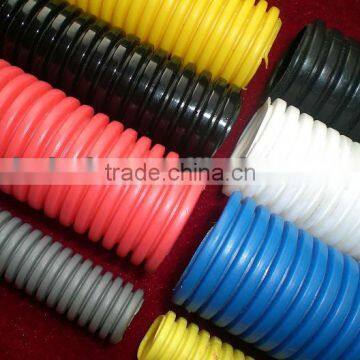 PE single wall corrugated pipe extruders