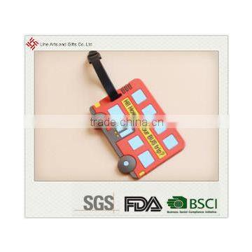 Bus Shape Airline Luggage Tag, Handbag Tag, Baggage Tag photo-2