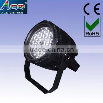 high power 36*3w RGBW/A led waterproof par light, led outdoor par light