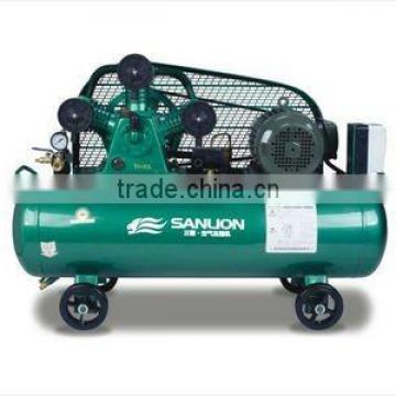 Fusheng 2hp/1.5kw belt driven air compressor, piston air compressor