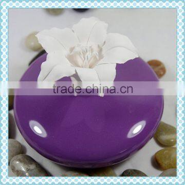 Home ceramic diffuser fragrance, decorative round bottle room diffuser