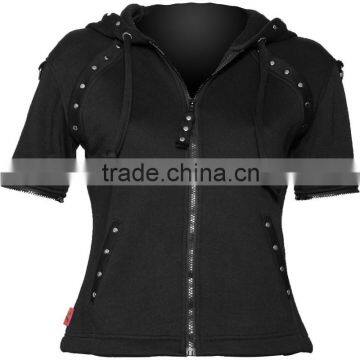 2016 Fine Victorian Black Trench Goth/Steampunk Jacket photo-3