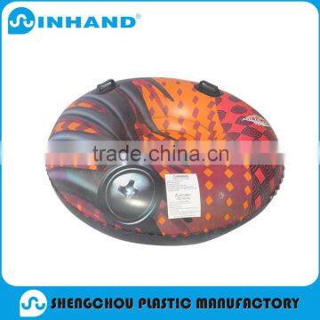 Fashion High Quality CMYK Circle Pvc Inflatable Floating Water Tube, Outdoor Winter Lounger/surfing Boat