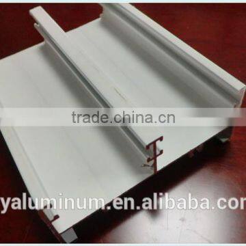 White Powder Coated Windows Aluminium Extrusion Profiles