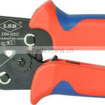 DN-02C European-style 0.25-2.5mm2 2 Wire Crimper 4-14AWG Insulated Connectors Electrical Cable Lug Crimping Tool photo-4