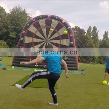 7m 23ft Mash up foot dart inflatable soccer dart boards for sale