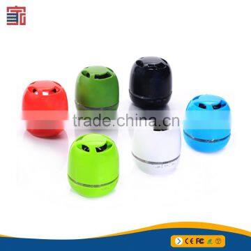 China supplier wireless bluetooth speaker fancy colors
