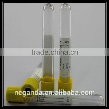 9ml venous plastic test tubes