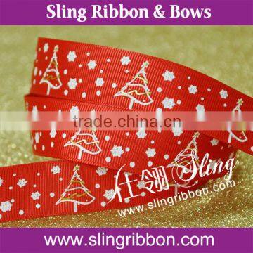 Cheap Christmas Celebrate It Ribbon Printed Grosgrain Ribbon