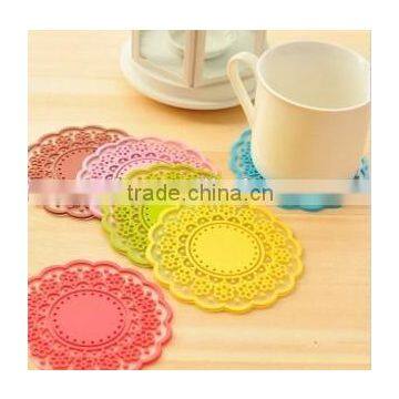 fashion silicone cup mat