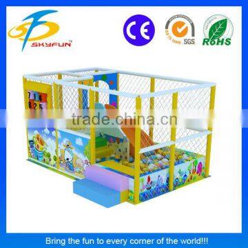 Wholesale popular customized children's game commercial indoor soft play area naughty castle
