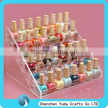 6 tier nail polish display stand, wholesale nail polish display for 48 bottles nail polish