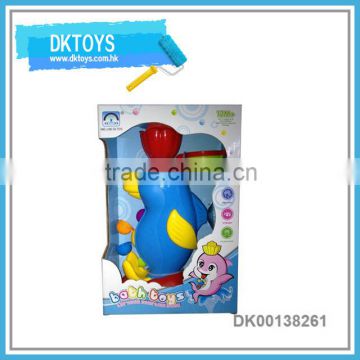 Hot Sale New Item Dolphin Baby Bath Set Kids Toys Window Box Blue Fun Kids Toys