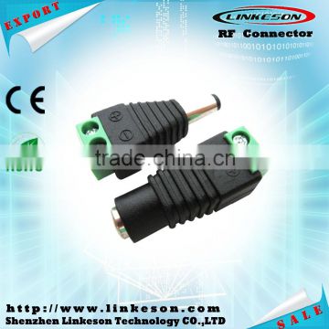 2.1 5.5 DC 12V CCTV power male connector