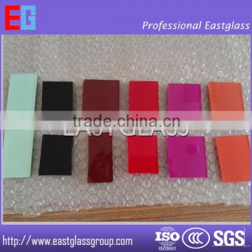 3-12MM Colourful Decorative Safety Backing painted glass