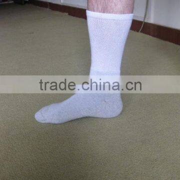 Nano-silver treatment diabetic socks